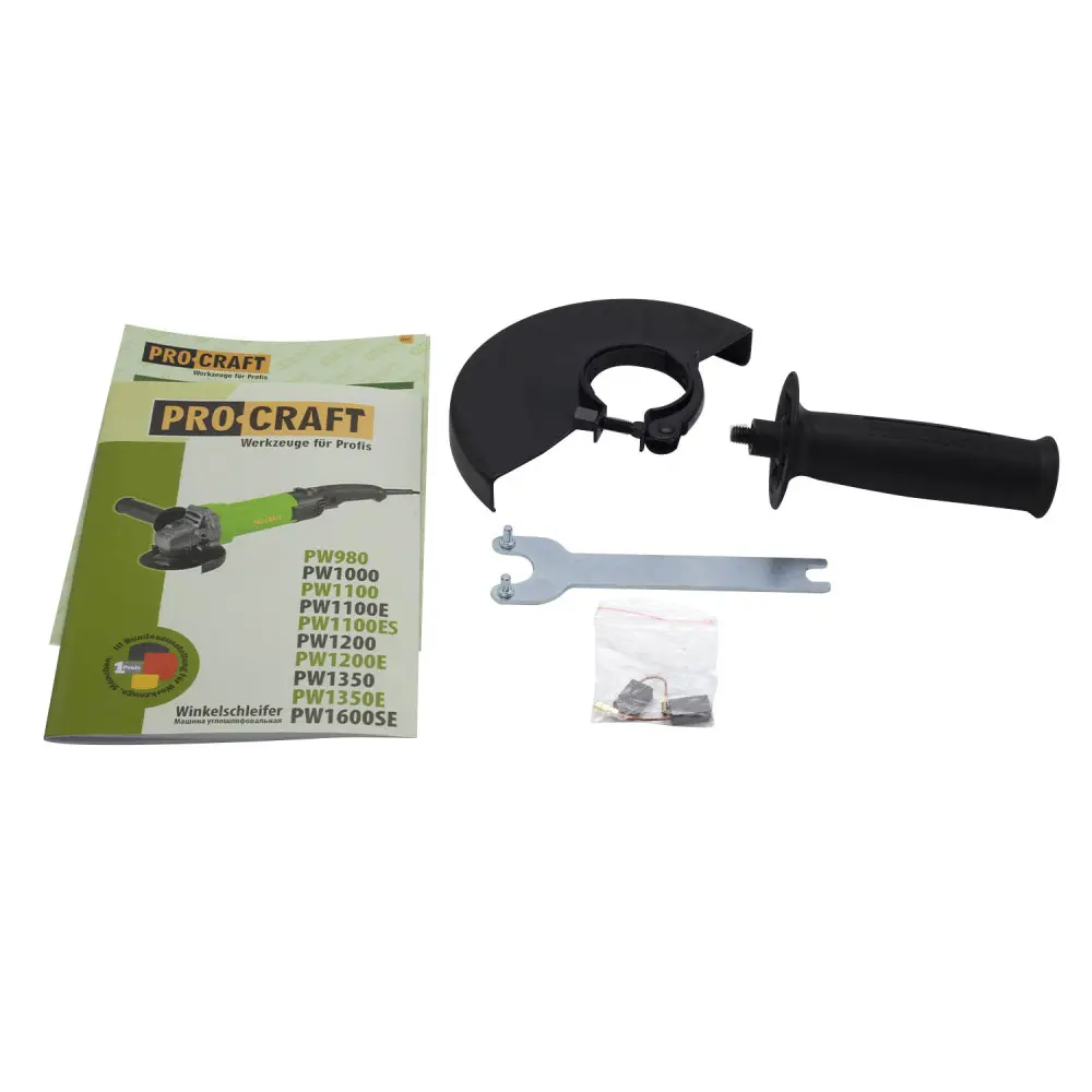 Углошлифовальная машина болгарка ProCraft PW1600SE 150 мм 1100 Вт - фото 7 Углошлифовальная машина болгарка ProCraft PW1600SE 150 мм 1100 Вт - фото 7