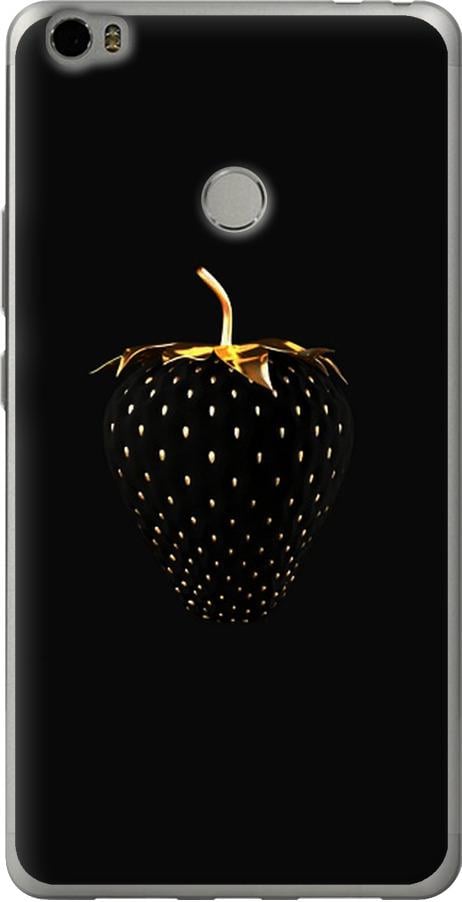 Чехол на Xiaomi Mi Max Черная клубника (3585u-275-42517)