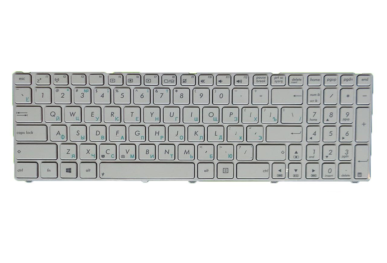 Клавиатура для ноутбука Asus X75 X75U матовая (04GNV32KRU00)