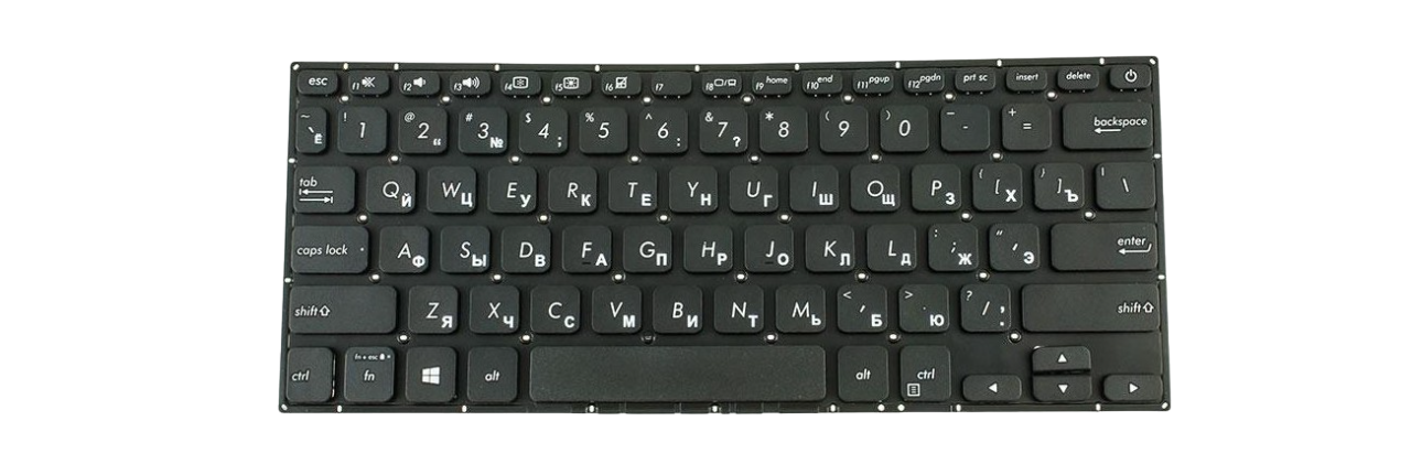 Клавиатура для ноутбука Asus V430 V430UA/V430UF/V430UN матовая (0KNB0-2104RU00)
