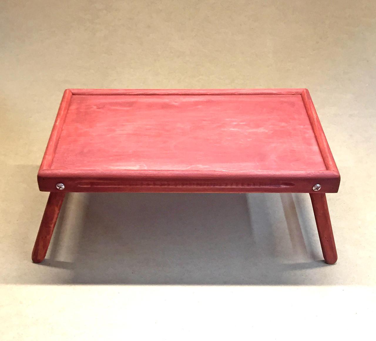 Столик-піднос для сніданку з дерева Даллас Корал (СТП-000314) - фото 8