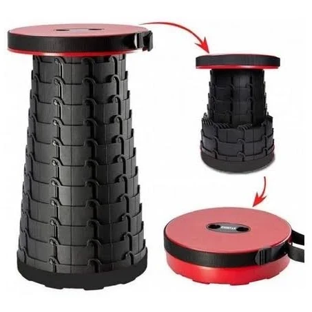 Стілець розкладний Retractable Folding Stool з регульованою висотою (21724606) - фото 9 Стілець розкладний Retractable Folding Stool з регульованою висотою (21724606) - фото 9