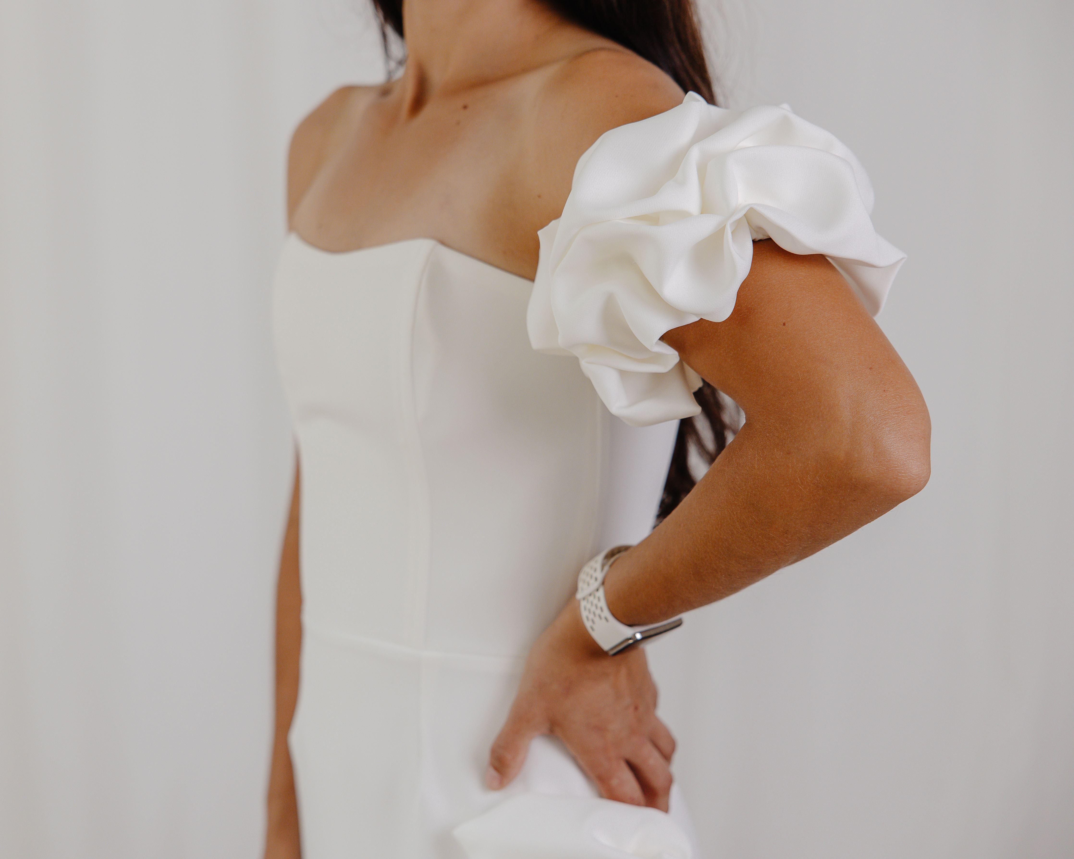 Платье вечернее XS Белый (0002369-XS) - фото 6 Платье вечернее XS Белый (0002369-XS) - фото 6