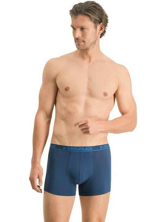 Труси-боксери Head Basic Boxer 2P XL Блакитний/Синій (701202741-003 XL) - фото 3