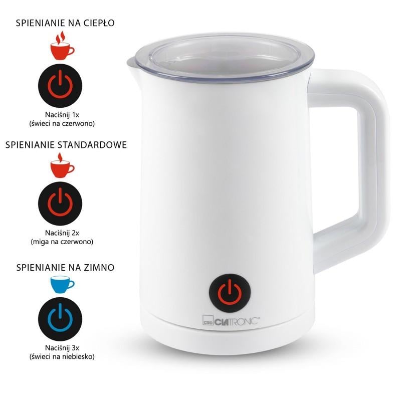 Вспенитель молока Clatronic MS 3693 2в1 (3693) - фото 3