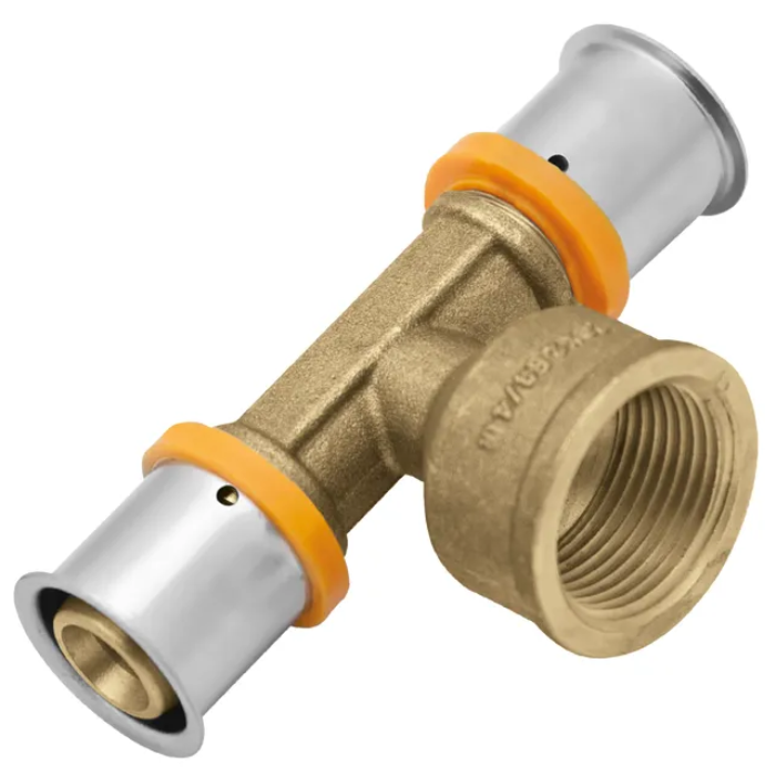 Трійник KAN Press 20х20 мм х 3/4" РВ (AKV-1009258011)