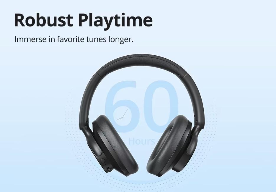 Гарнитура Tronsmart TWS Sounfii Q20 Black (25043115) - фото 4
