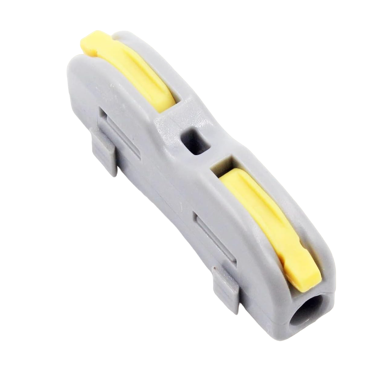 Клемма проходная Tactix 0,08-4 мм2 32А 1-1 наборная 39,5х9х14,5 мм Желтый (P421Y)