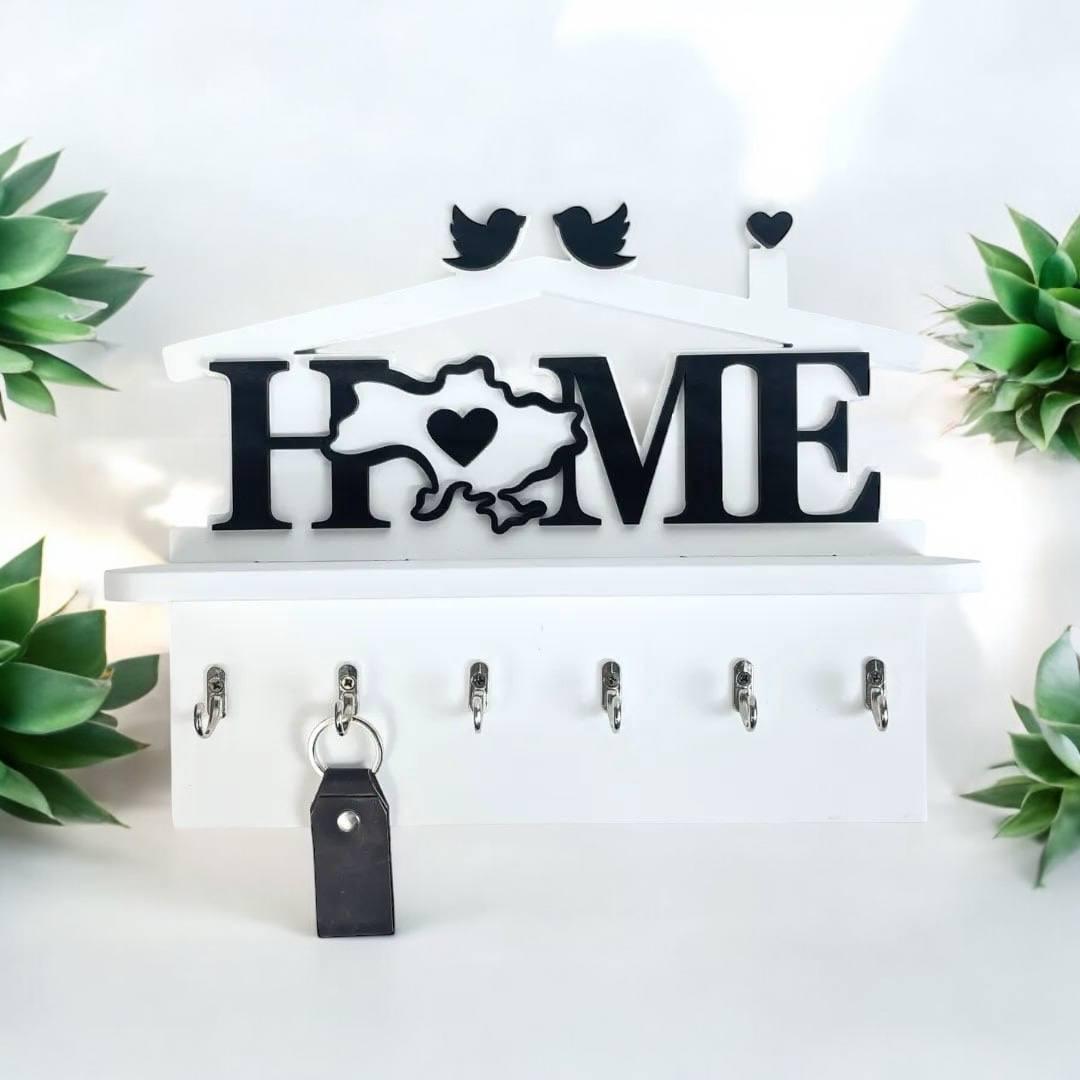 Ключниця настінна сімейна з картою (444017)