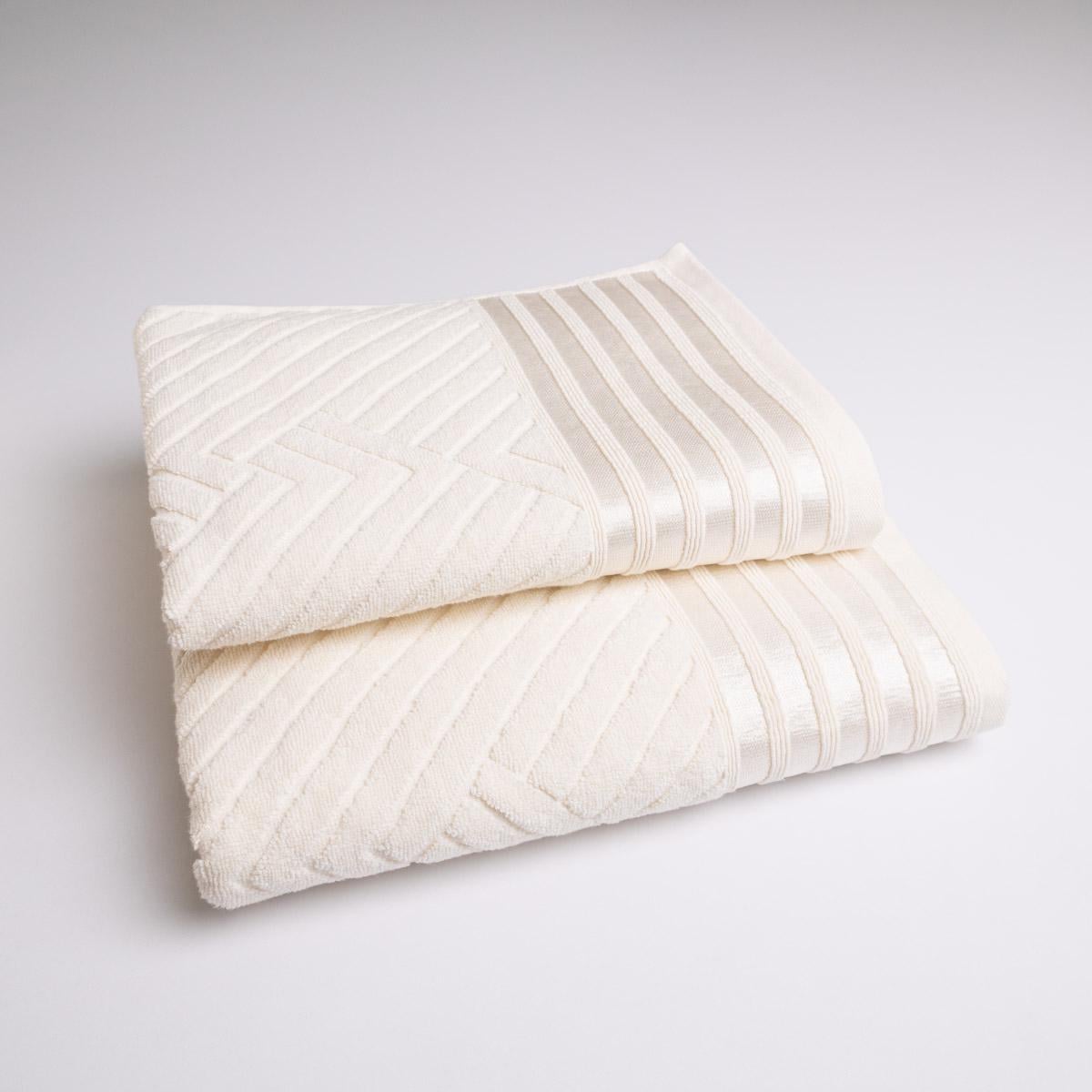 Комплект махровых полотенец GM Textile SOFT 50х90/70х140 см 500 г/м2 2 шт. Ванильный (rms500-k2-vanilla)