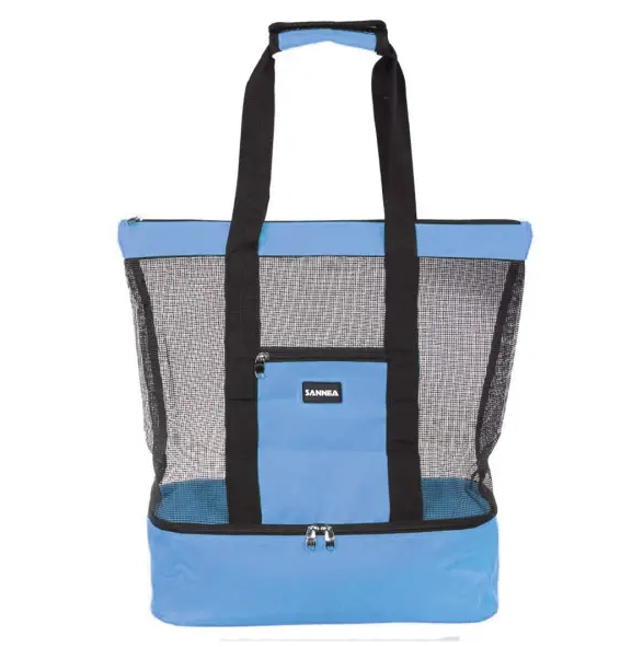 Сумка пляжна Sanne з термовідсіком 33 л Блакитний