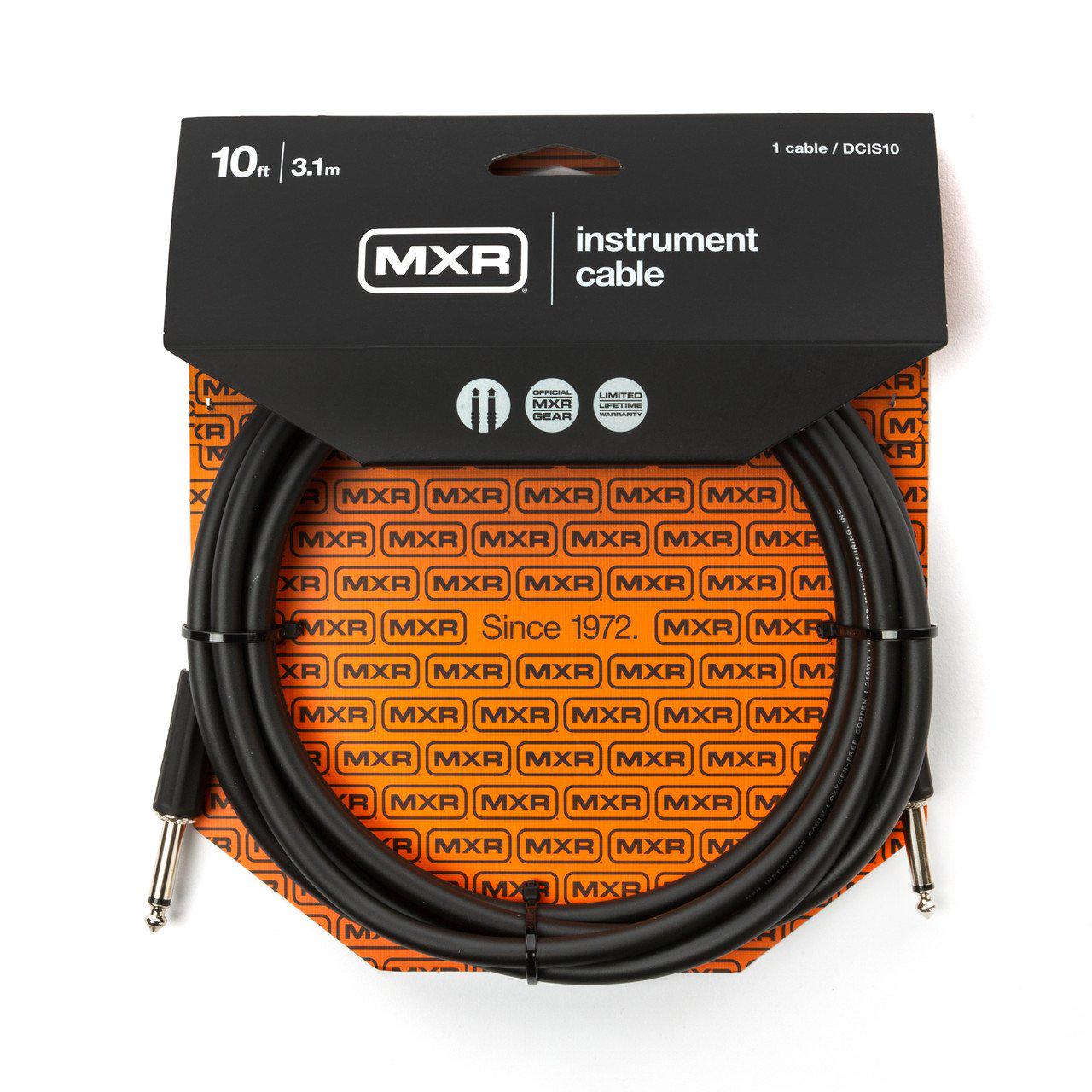 Кабель інструментальний MXR Standard DCIS10 Jack 6,3 мм/Jack 6,3 мм 3 м (123868)