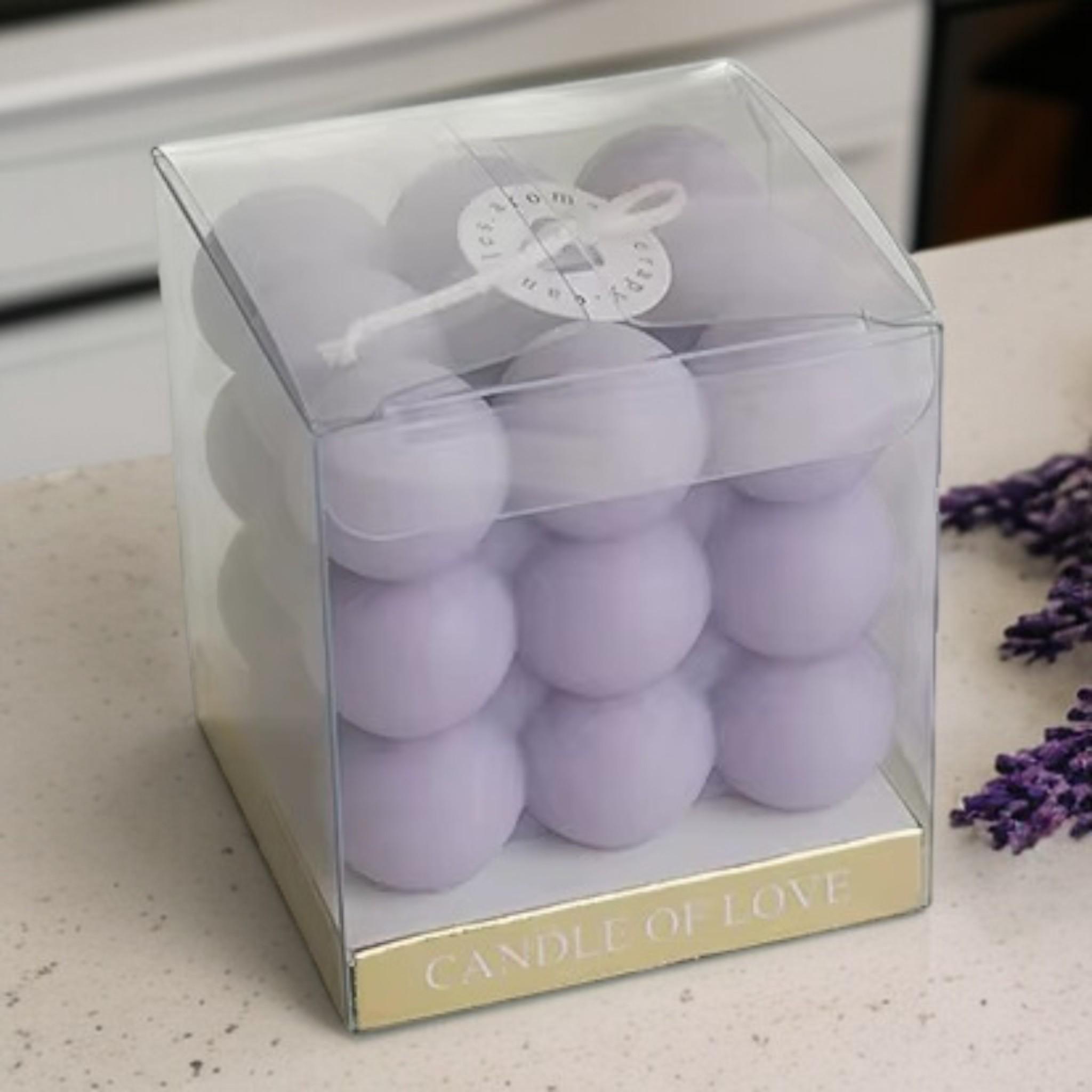 Свеча пузырьково-кубическая Du Song Фиолетовый (00015) - фото 2