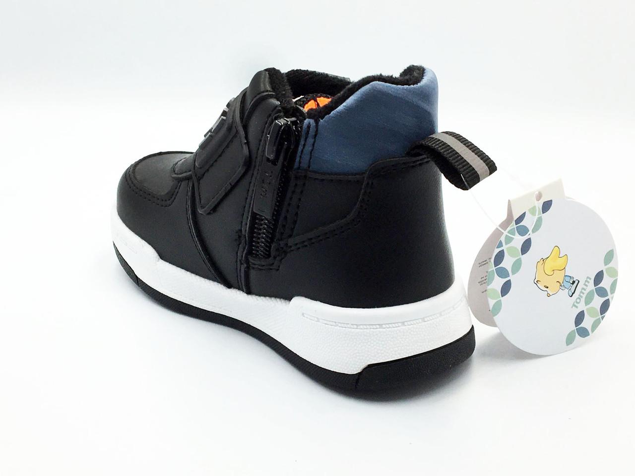 Ботинки демисезонные для мальчиков TOM.M T10236-F/20 р. 20 Черный - фото 3
