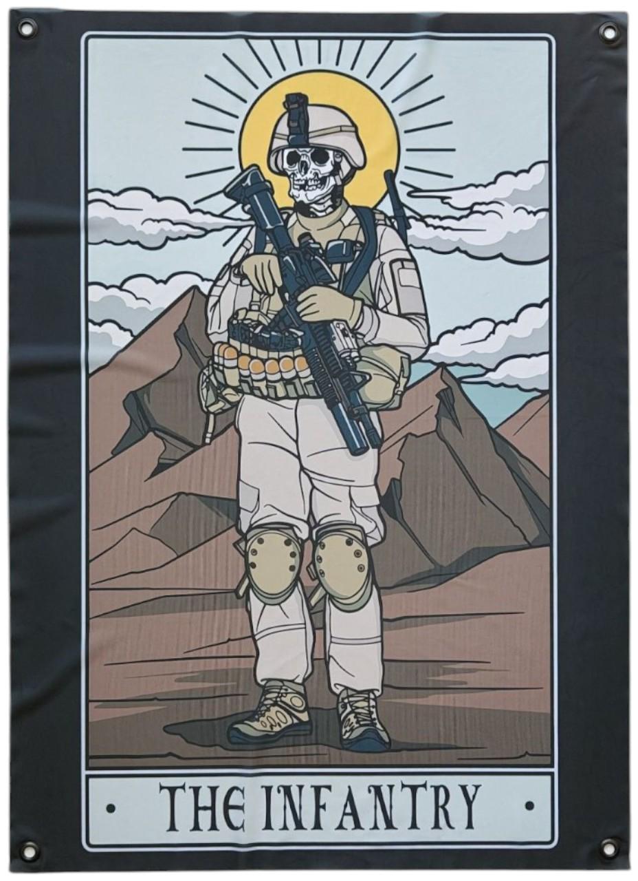 Баннер The Infantry 900х600 мм