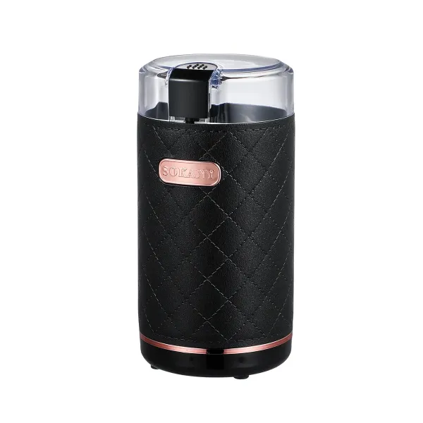 Кавомолка електрична ножова Sokany SK-3027 150 Вт 50 г Чорний (21-107-SK-3027B) Кавомолка електрична ножова Sokany SK-3027 150 Вт 50 г Чорний (21-107-SK-3027B)