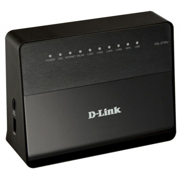 Модем D-Link DSL-2750U (1185282) - фото 4 Модем D-Link DSL-2750U (1185282) - фото 4