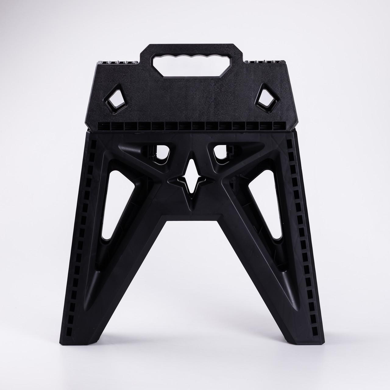 Табуретка складная пластиковая туристическая Черный (6734) - фото 7 Табуретка складная пластиковая туристическая Черный (6734) - фото 7