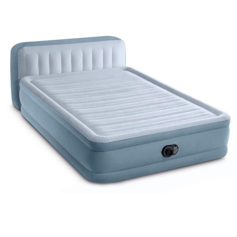 Надувне ліжко 64450 Велюр 236х152х46 см навантаження 270 кг (8655)