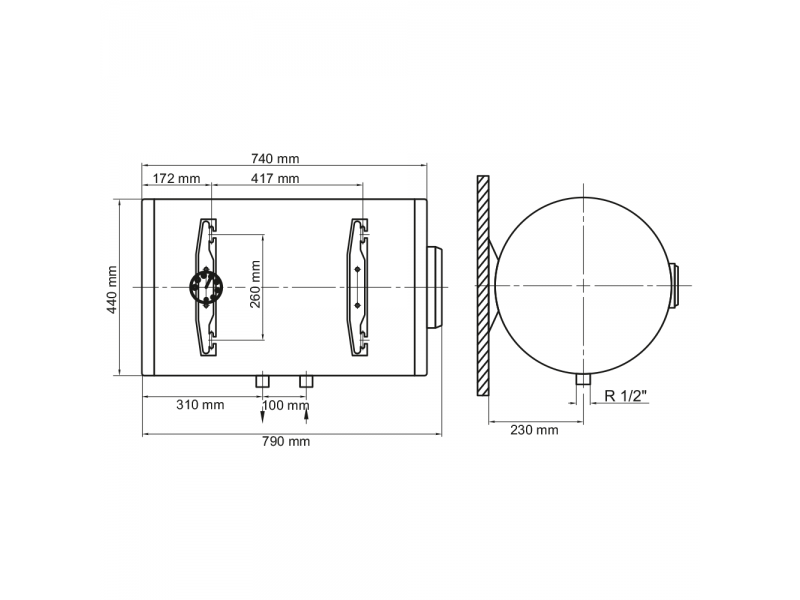 Водонагреватель Arti WHH 80L/1 (602212) - фото 4 Водонагреватель Arti WHH 80L/1 (602212) - фото 4