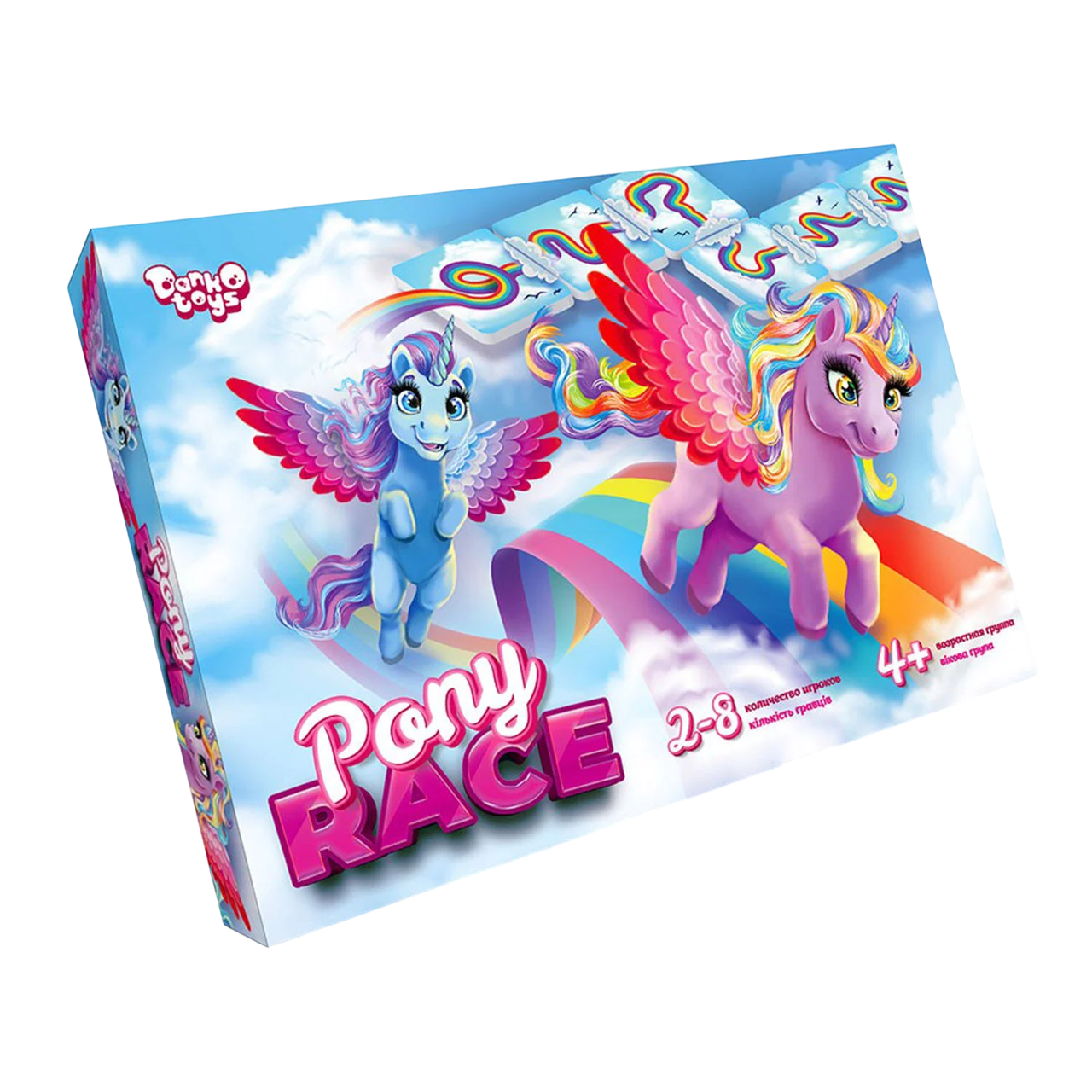 Игра настольная развлекательная Danko Toys Pony Race G-PR-01-01