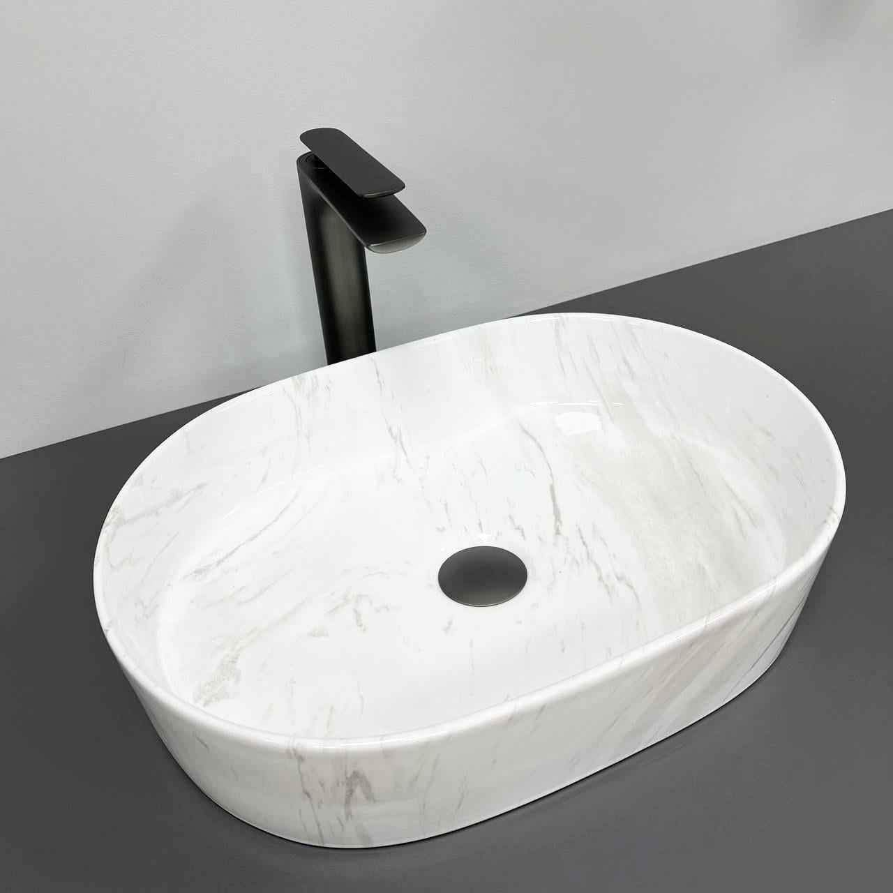 Умывальник накладной VBI VERONA 50 Nature Marmo Glossy (2808389721)