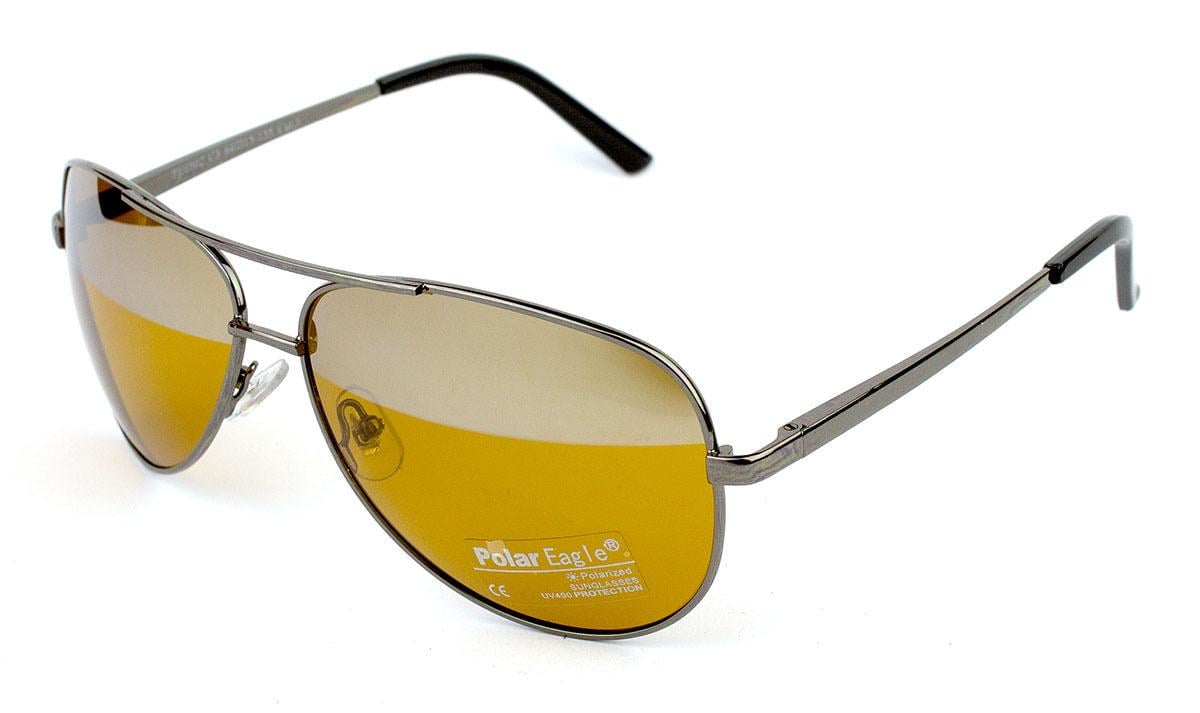 Очки водительские Polar Eagle 0502 polaroid металлические (41374)