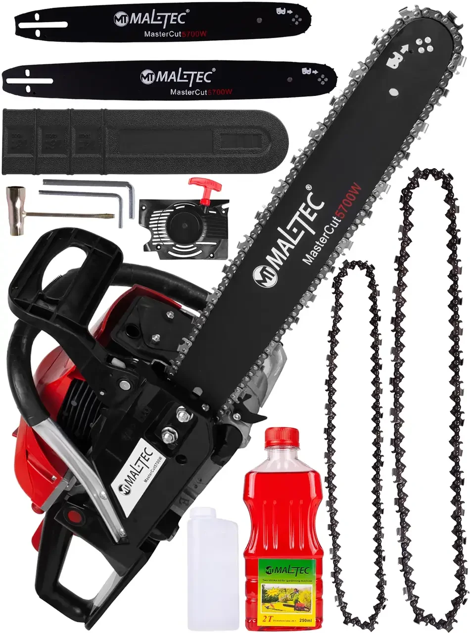 Бензопила ручная двухтактная Maltec MasterCut5700W (2762552246) Бензопила ручная двухтактная Maltec MasterCut5700W (2762552246)