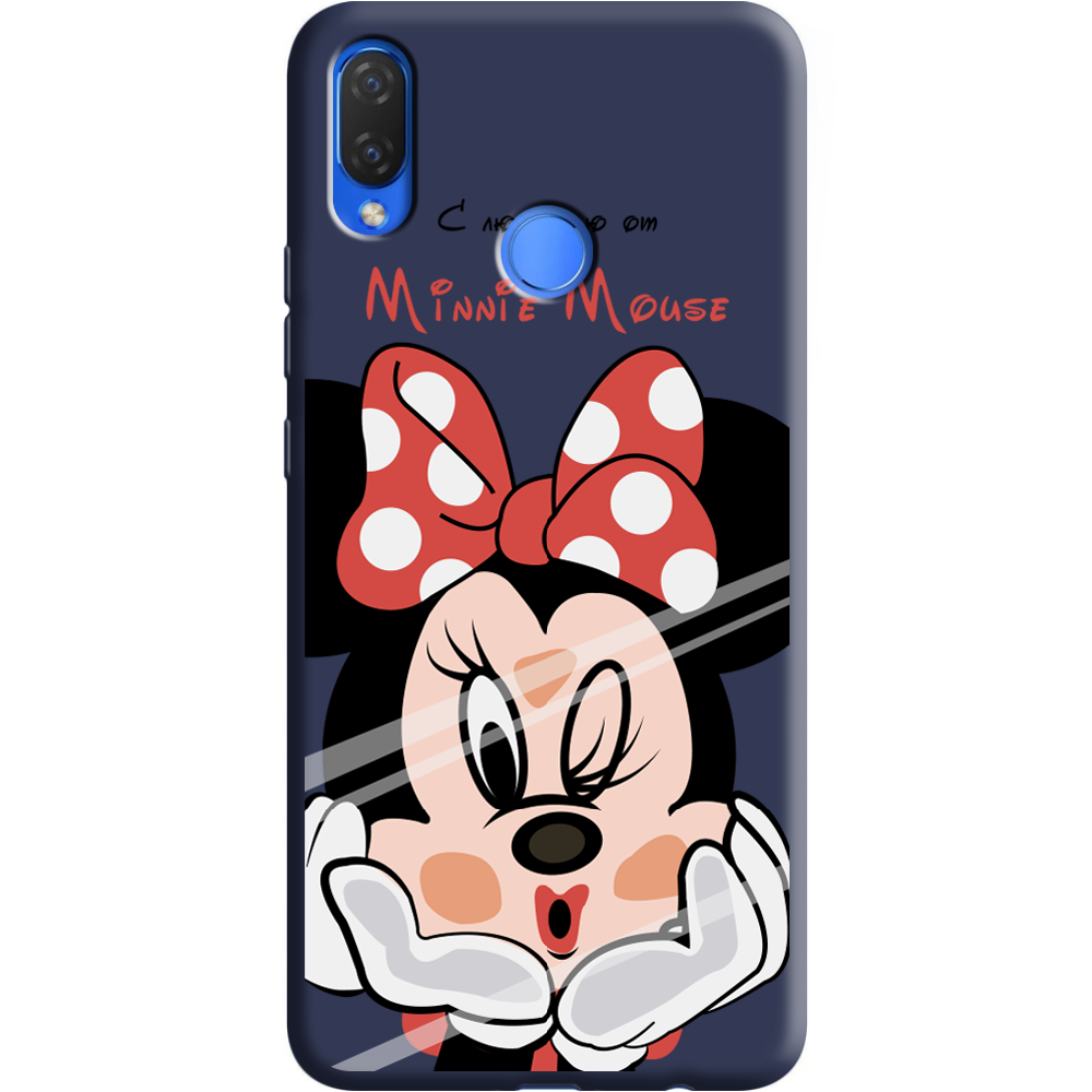 Чехол Boxface Huawei P Smart Plus Lady M Синий силикон (34912-cc59-36131)