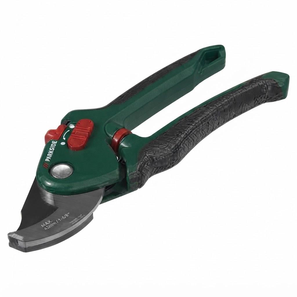 Секатор садовий PARKSIDE Anvil 10 мм з ковадловим механізмом (36692171) Секатор садовий PARKSIDE Anvil 10 мм з ковадловим механізмом (36692171)