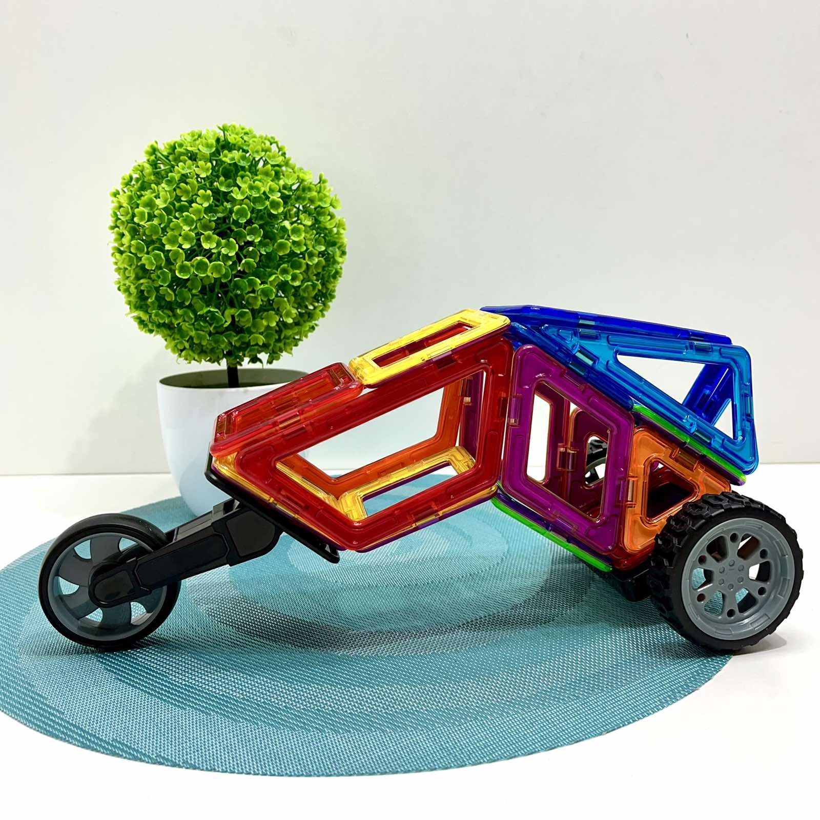 Конструктор магнитный Limo Toy Транспорт 32 дет. (LT3006) - фото 7 Конструктор магнитный Limo Toy Транспорт 32 дет. (LT3006) - фото 7