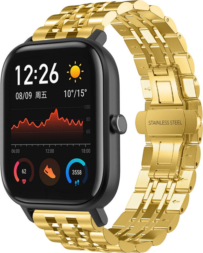 Браслет металлический Spinye для Amazfit GTS Gold (29170-2A)