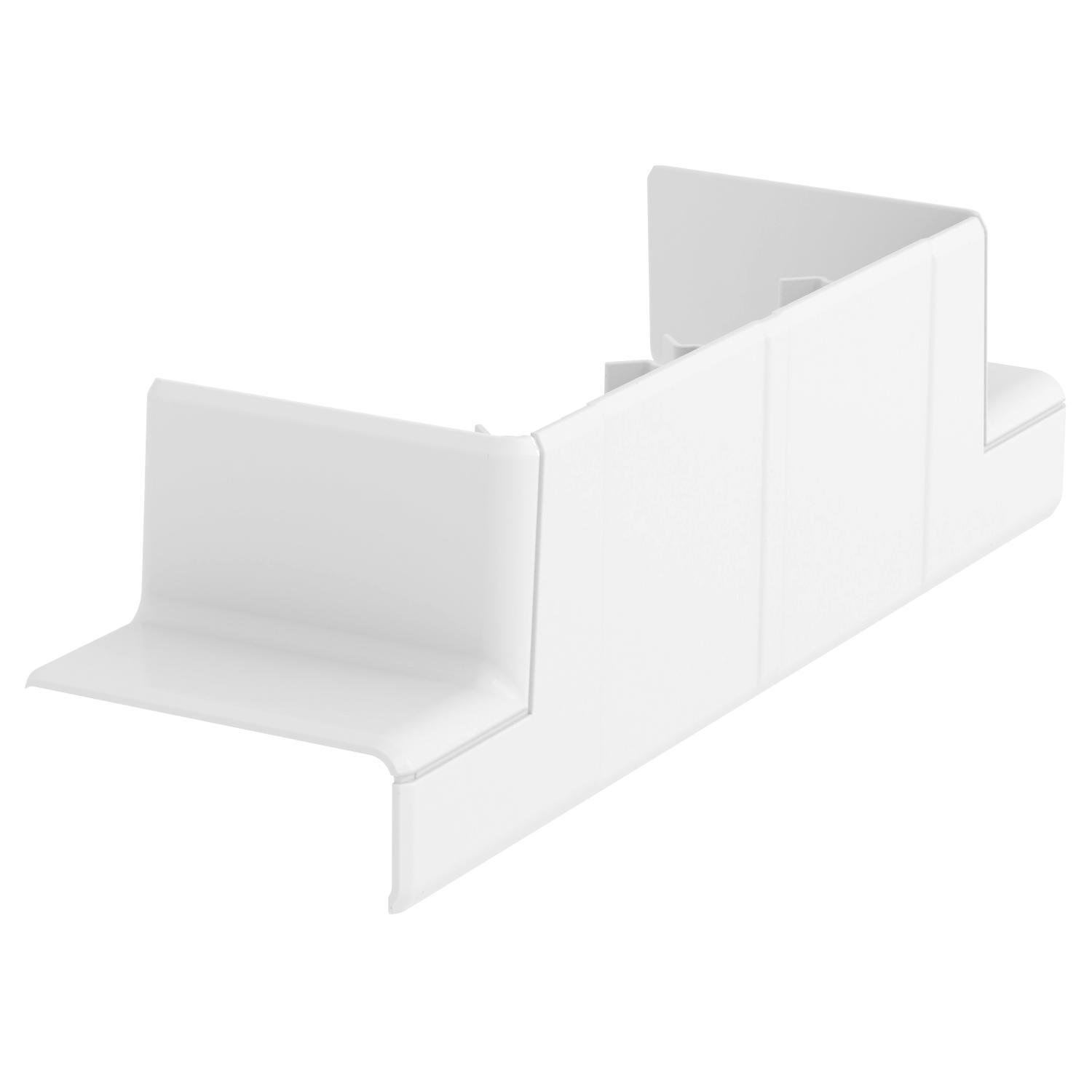 З'єднувач Т-подібний OBO Bettermann Rapid 45 для короба 130x53 мм ABS пластик Білий (6113300)