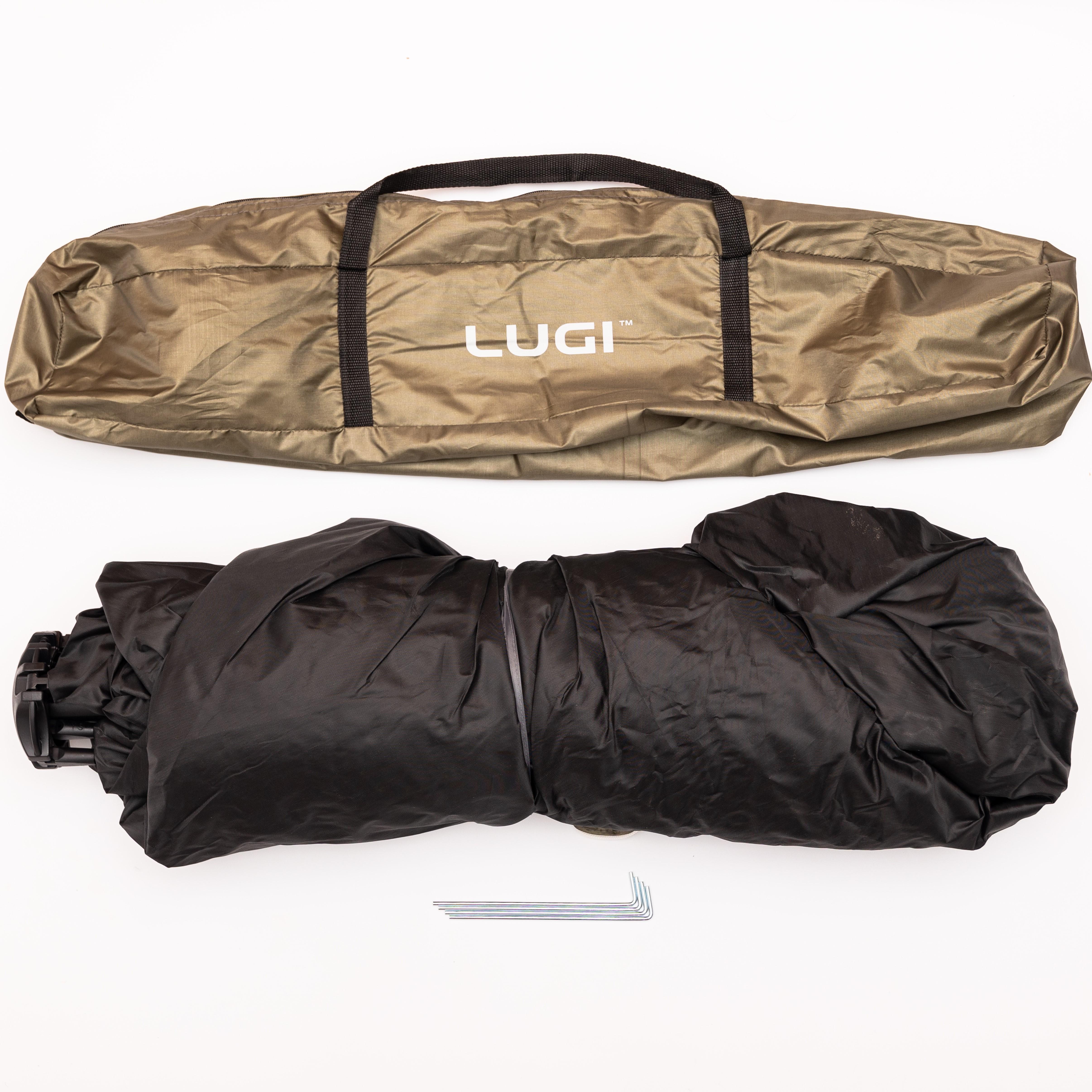 Палатка туристическая двухместная автоматическая 200х200х140 см Хаки (LU-019GR) - фото 12