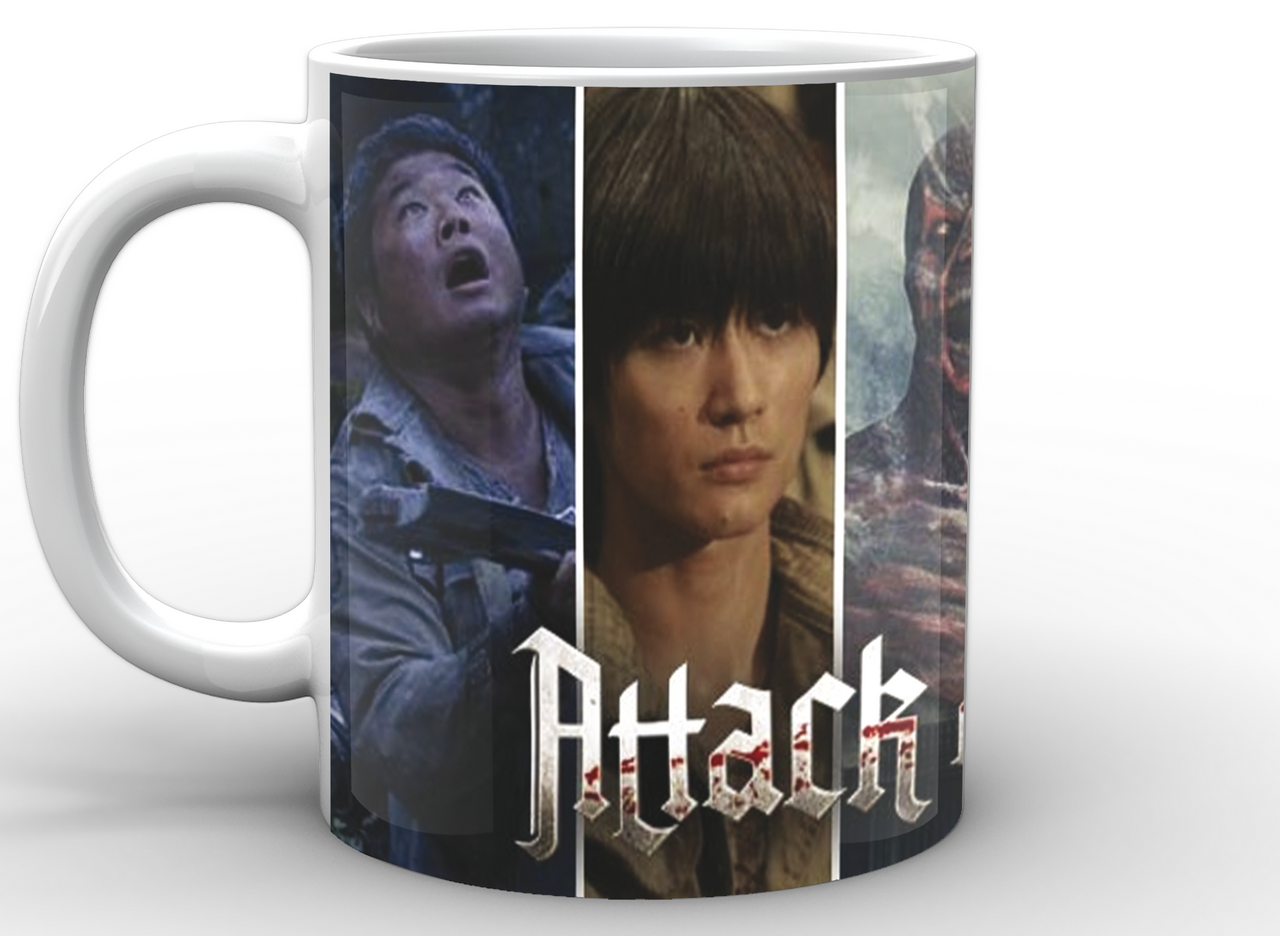 Чашка Geek Land Атака Титанов Attack on Titan герои Белый AT.02.002 Чашка Geek Land Атака Титанов Attack on Titan герои Белый AT.02.002