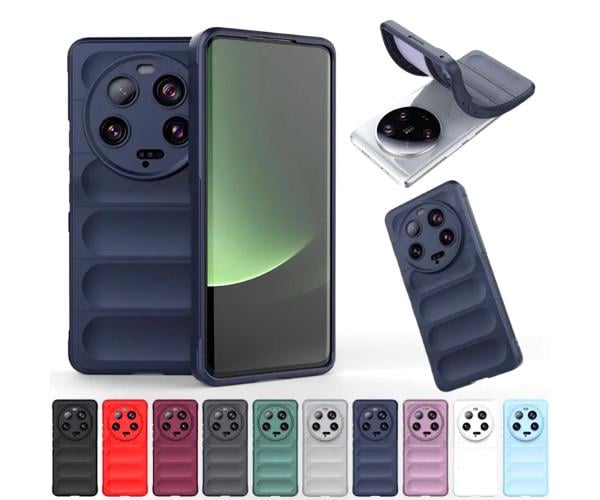 Чехол-накладка Ricco Phantom Shield для Xiaomi 13 Ultra с защитой при падении Тёмно-Синий - фото 2