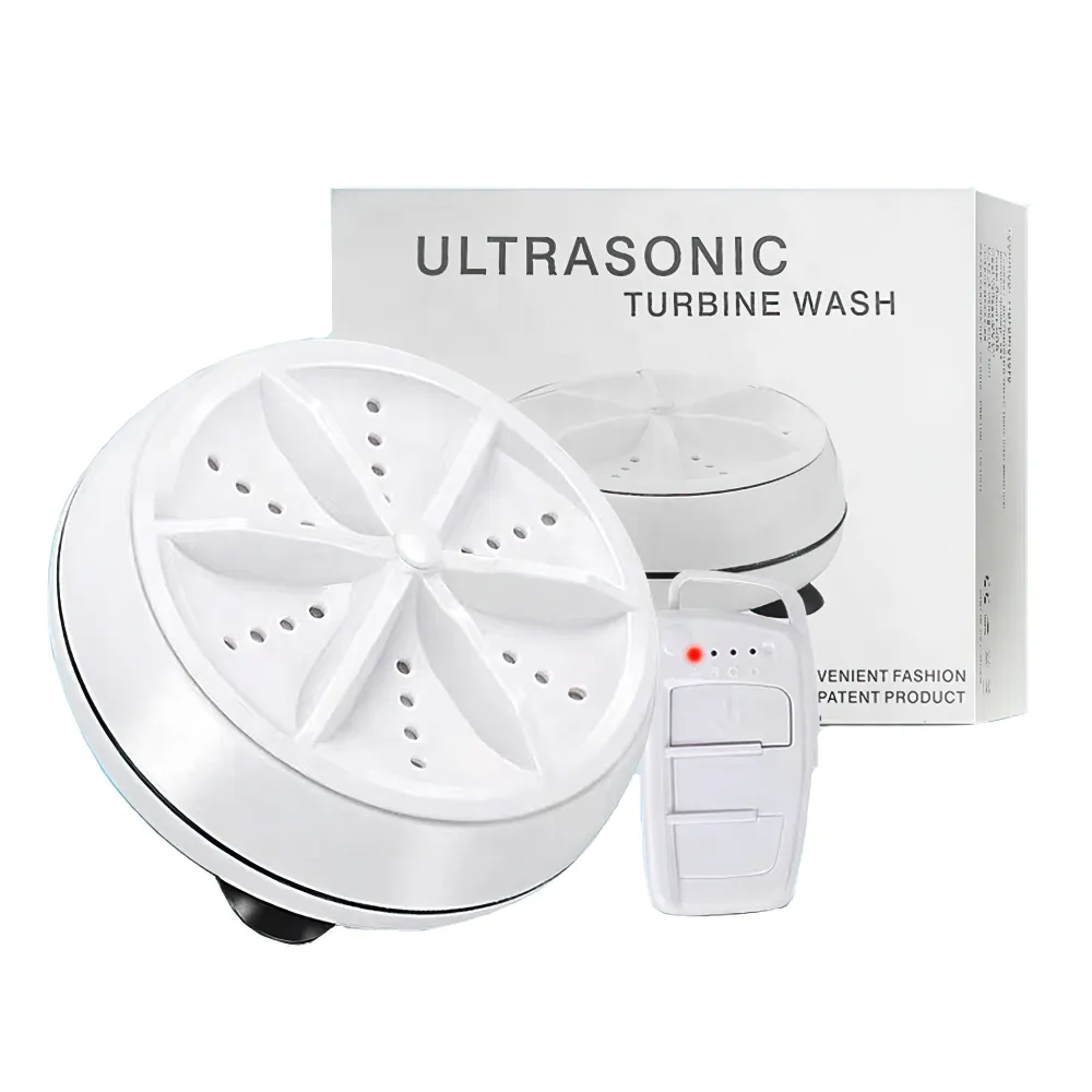 Стиральная машинка портативная Turbine Wash Ultrasonic ультразвуковая от USB и повербанка