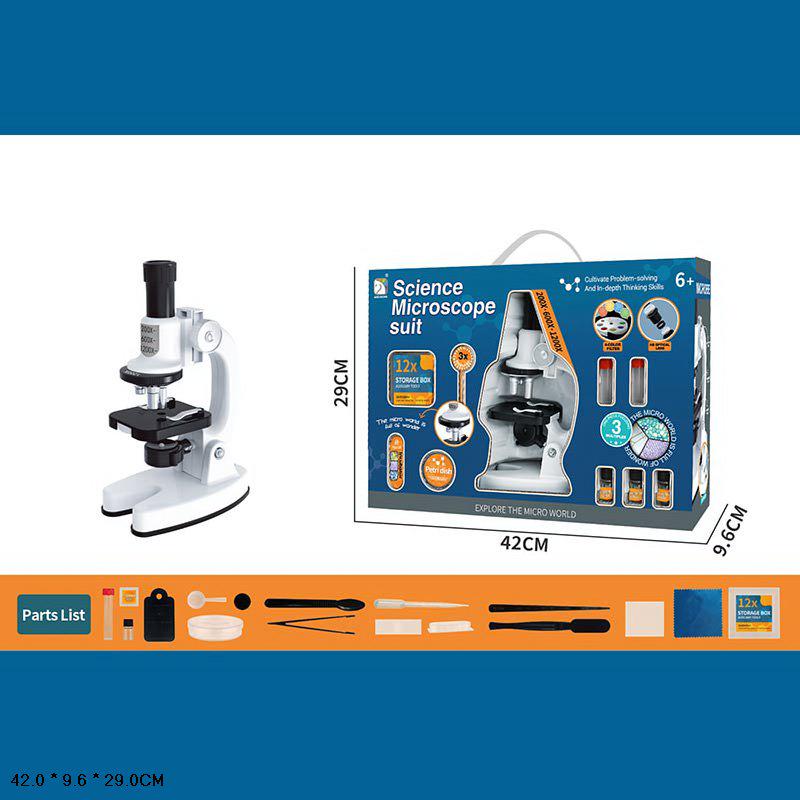 Мікроскопічний набір дитячий Science Microscope Set (DN-SD222) - фото 3