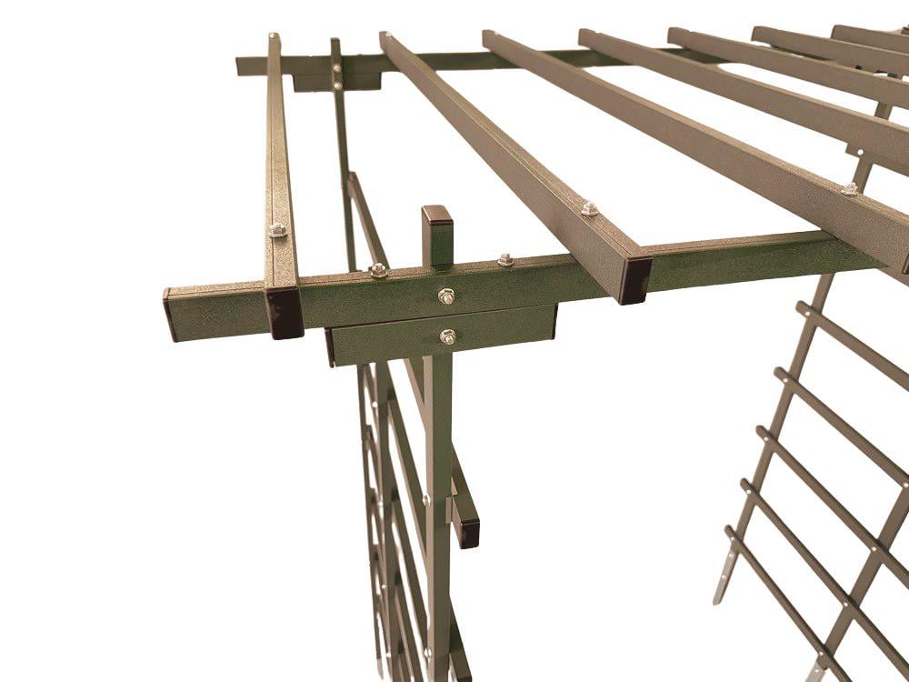 Опора цветочная SIMBUD Малинская лестница 150 см Хаки (27884055) - фото 3 Опора цветочная SIMBUD Малинская лестница 150 см Хаки (27884055) - фото 3