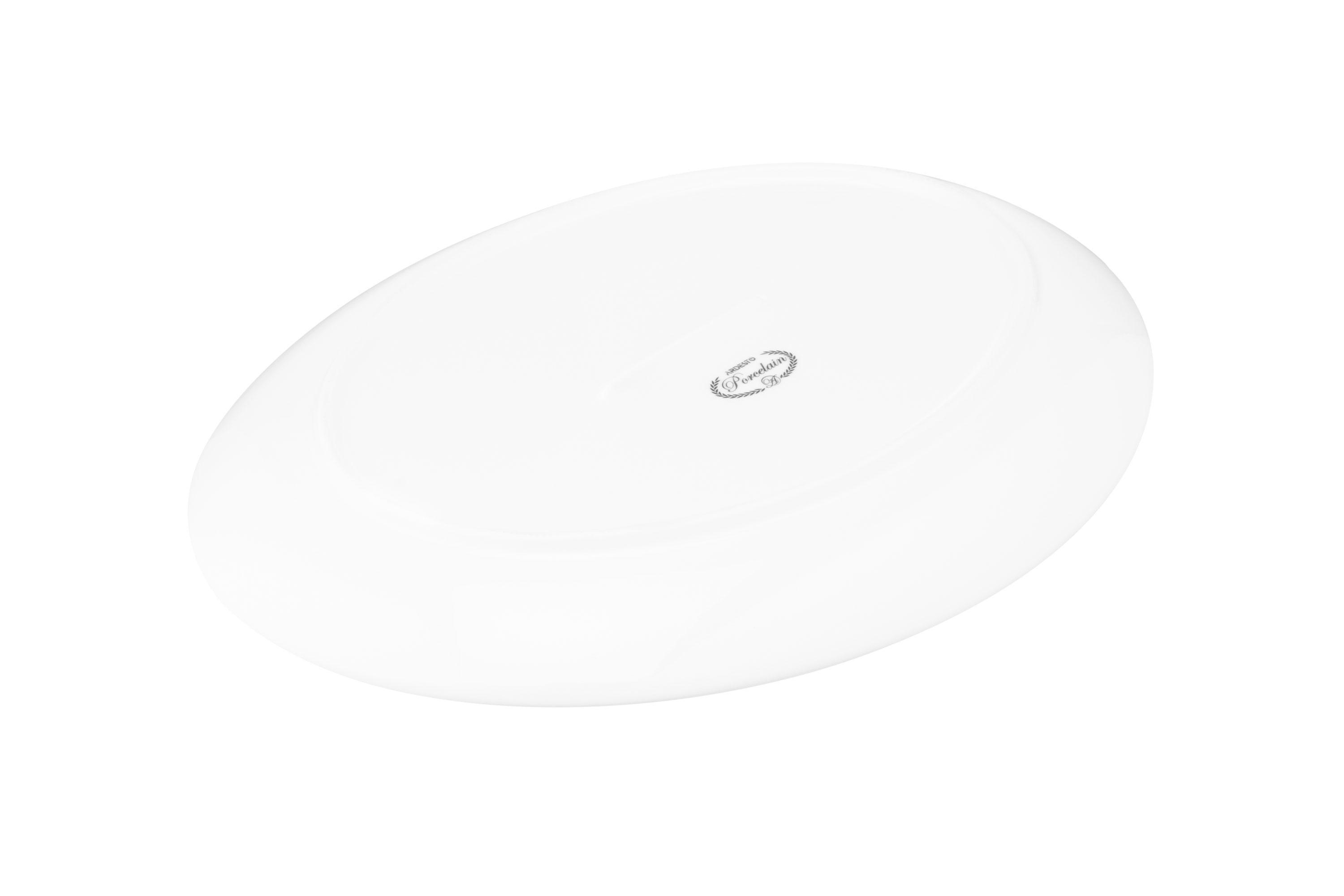 Блюдо овальное Ardesto фарфор 28х22 см (ERC-AR3728) - фото 3 Блюдо овальное Ardesto фарфор 28х22 см (ERC-AR3728) - фото 3