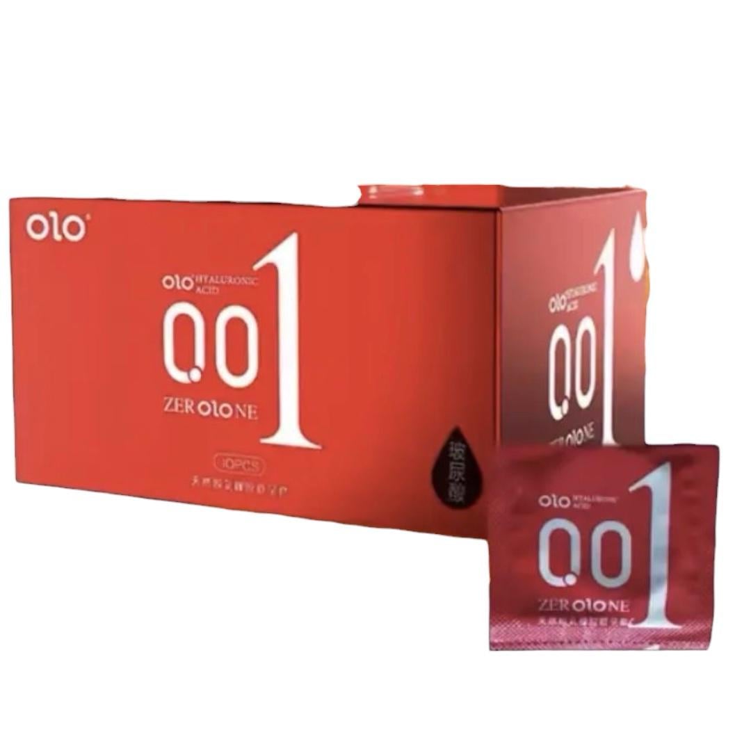 Презервативы OLO 10 шт. Красный (00283)
