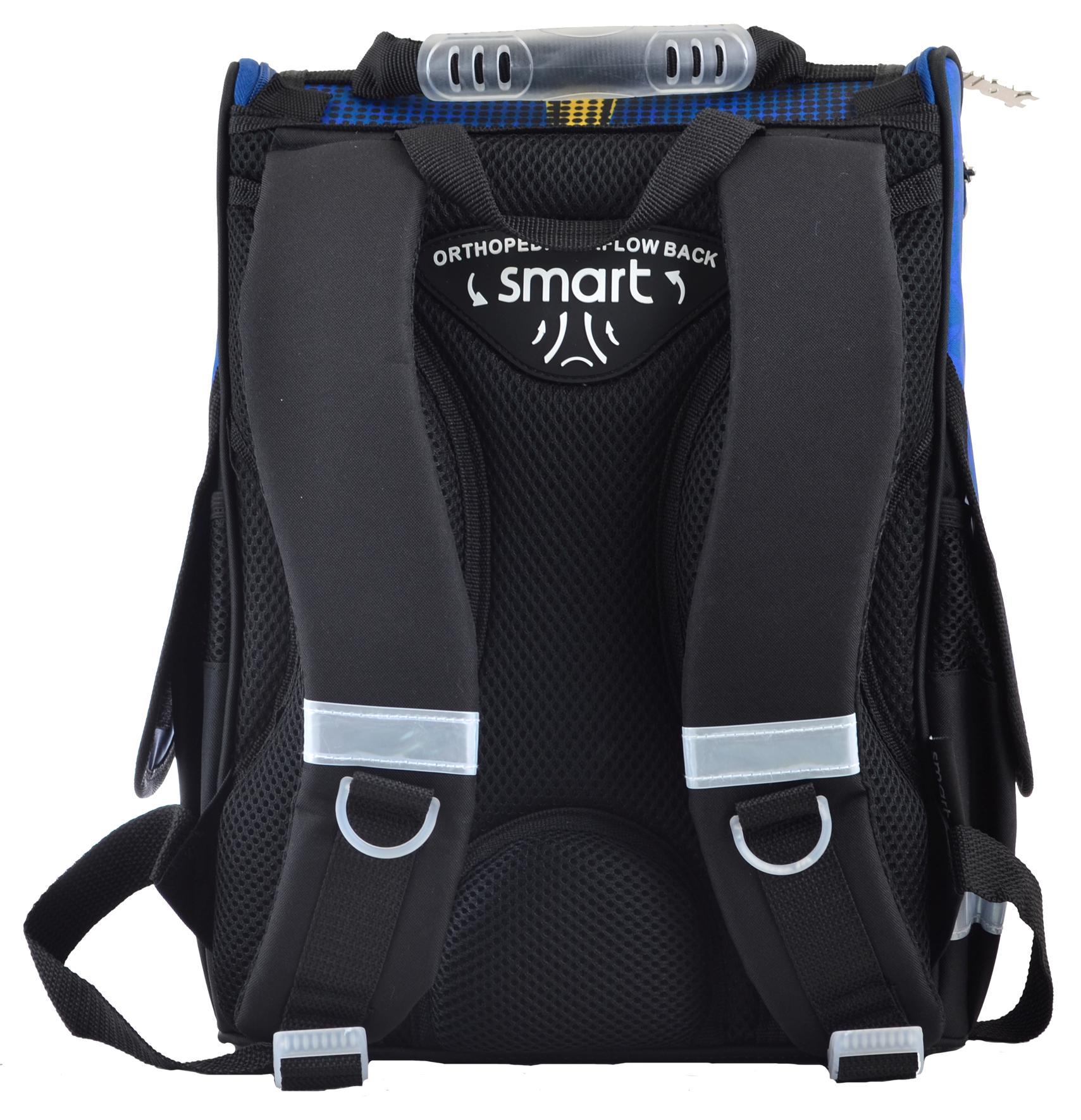 Рюкзак шкільний каркасний Smart PG-11 Car (554545) - фото 3 Рюкзак шкільний каркасний Smart PG-11 Car (554545) - фото 3