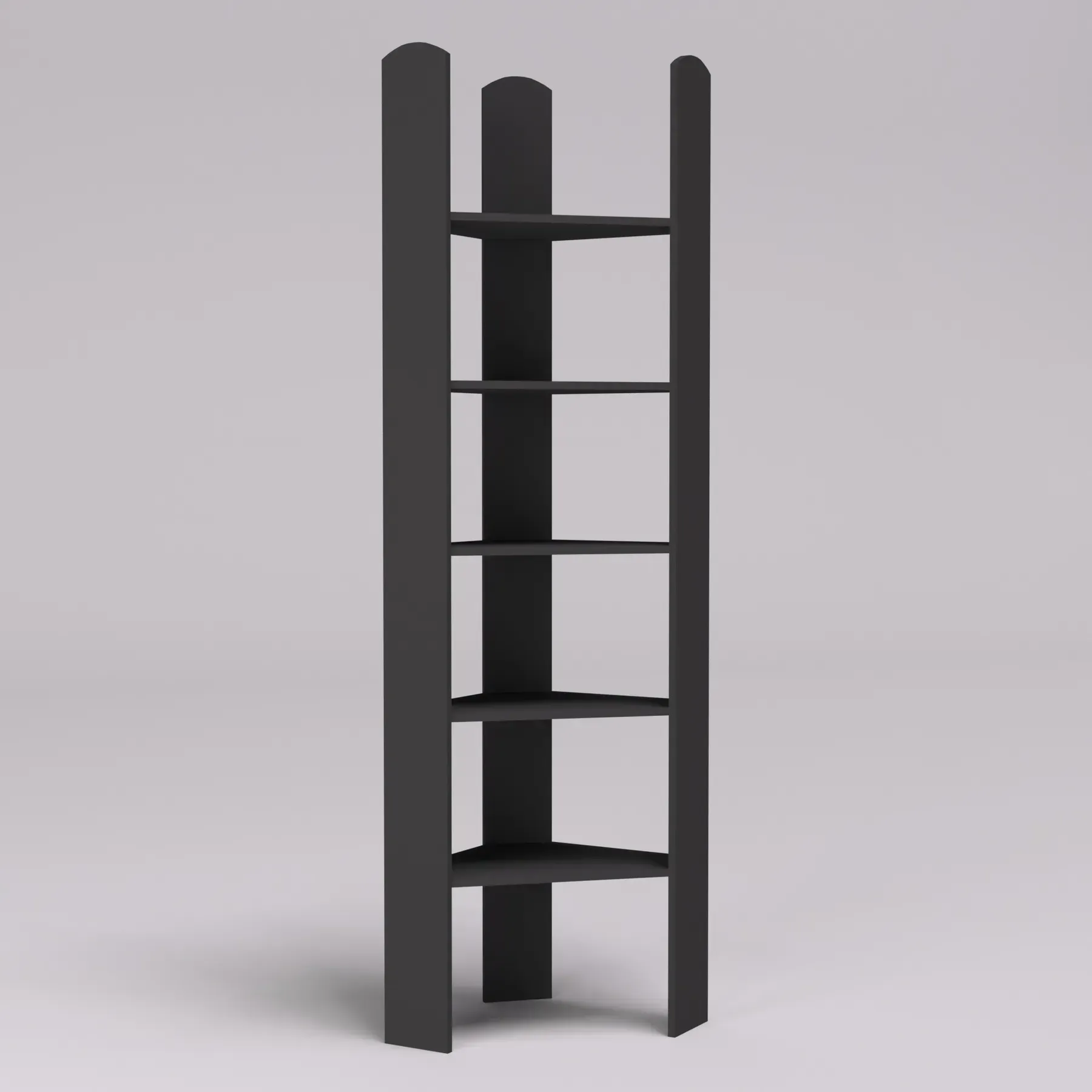 Стеллаж угловой Kontinent OS-5 50х50х200 см Антрацит (52921861) - фото 2 Стеллаж угловой Kontinent OS-5 50х50х200 см Антрацит (52921861) - фото 2