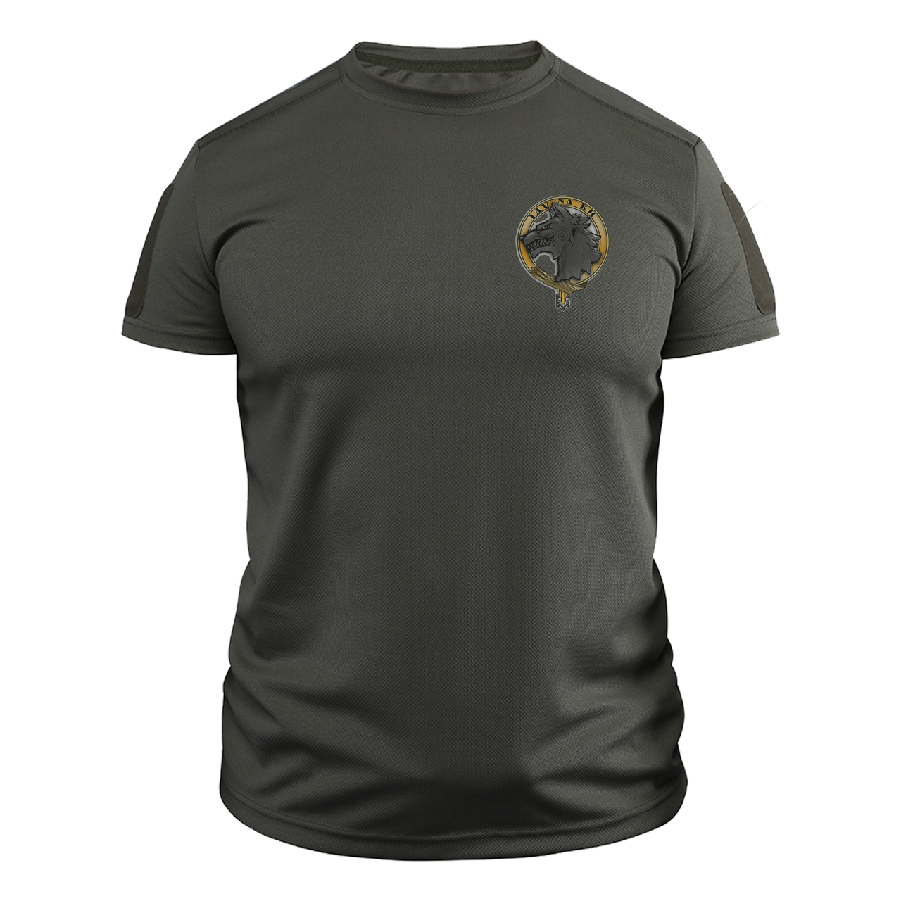 Футболка військова CoolMax "ІДУ НА ВИ" S Оливковий (TS-C-135-S)