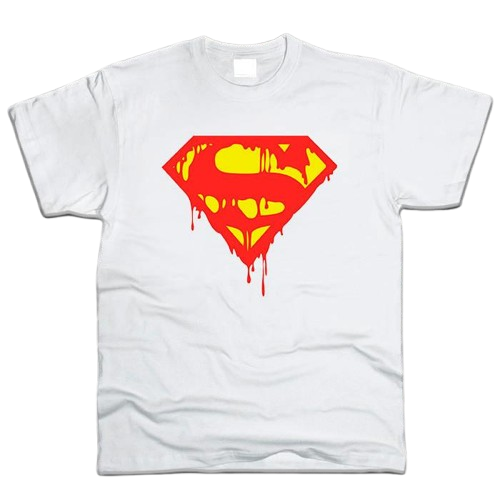 Футболка Fruit of the Loom Superman DC Comics M Білий (4191098)