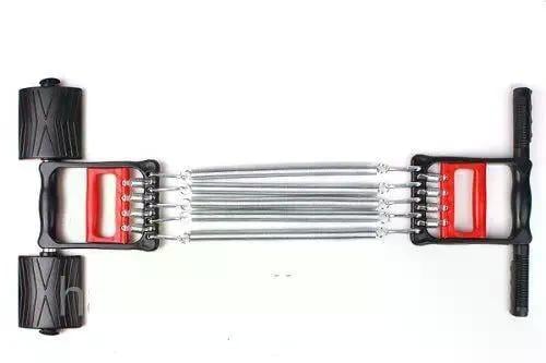 Еспандер універсальний для спини/ніг та кистей 3в1 Чорний/Червоний (CMH-113ws)