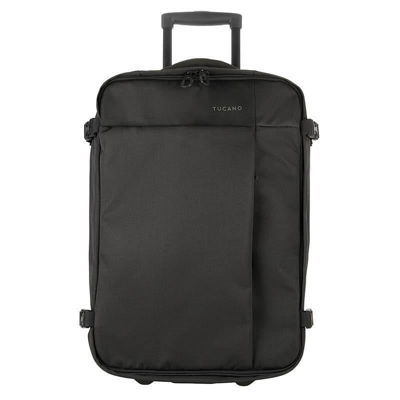 Дорожня сумка на колесах Tucano Tugo S Trolley 34 л Чорний (BTRTUG-S-BK) - фото 1