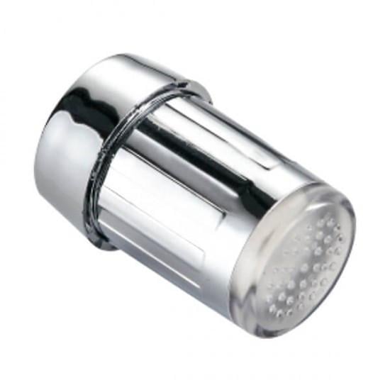 Аэратор двухрежимный Frap F72-12 с датчиком температуры LED 3 цвета РО Аэратор двухрежимный Frap F72-12 с датчиком температуры LED 3 цвета РО