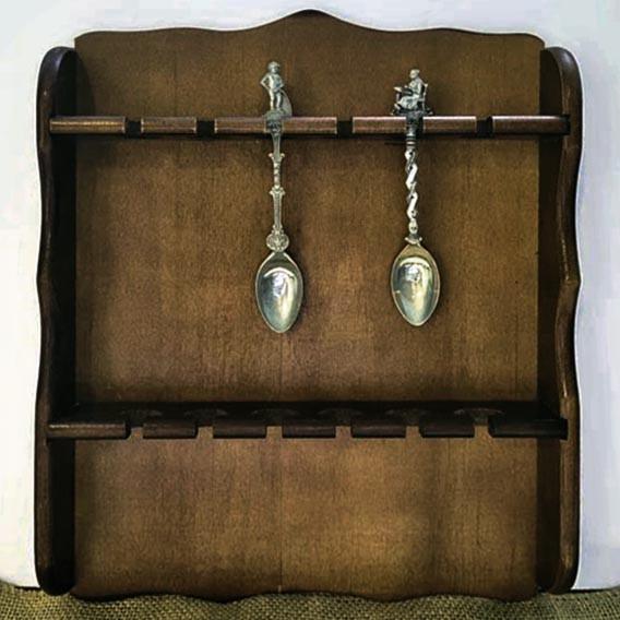 Полиця для колекції ложок Юфола Капучино (ПКЛ-003909)