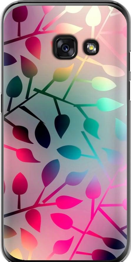Чехол на Samsung Galaxy A3 (2017) Листья (2235t-443-42517)